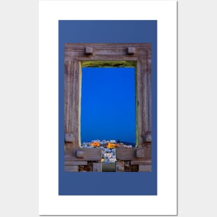 The Chora & the Portara - Naxos island Posters and Art